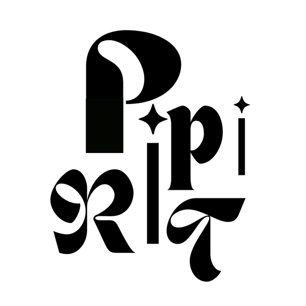 Logo Pipirit noir sur fond blanc